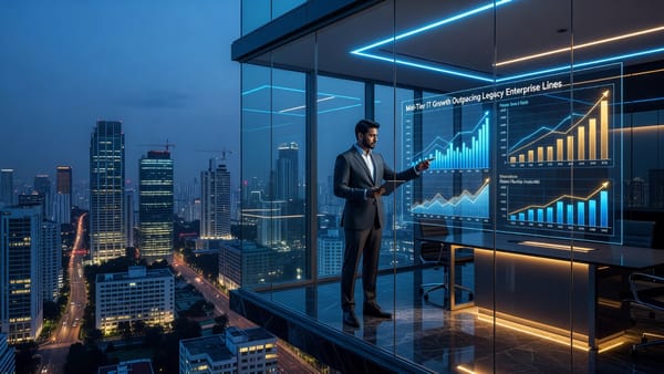 AI Deflation and IT Services: The Mid-Tier Advantage